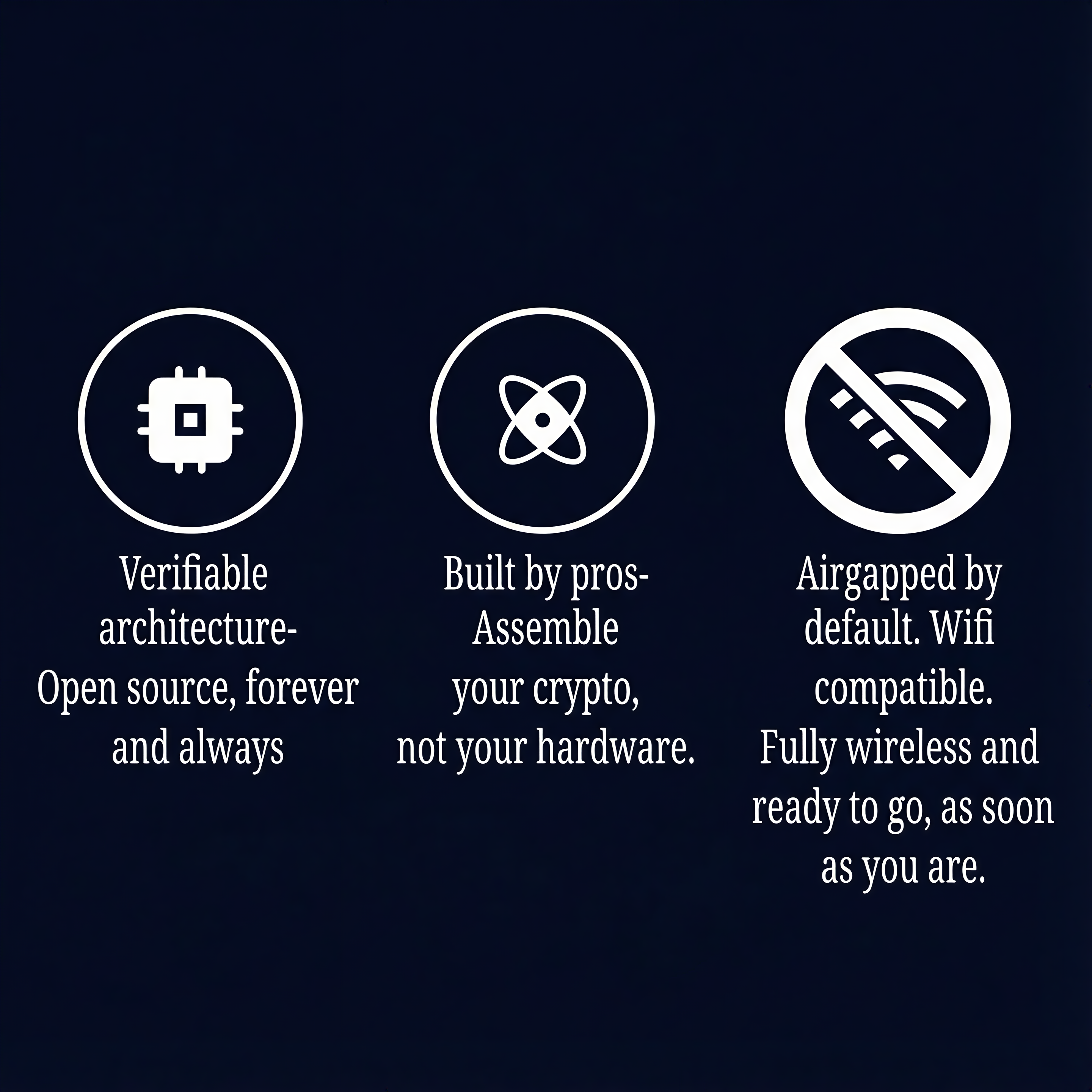 XMRsafe Features - Secure Element, Quantum-Ready, Wireless Connectivity